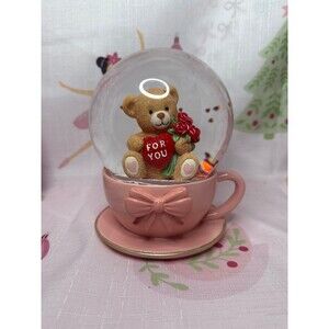 Coquette Valentine’s Snow Globe